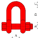 中煤帕森斯鏈條公司:D形卸扣