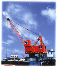 無(wú)錫市順凱FQ5-18挖沙浮式起重機(jī)