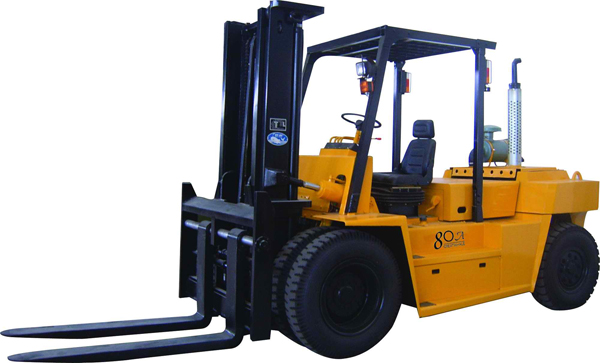 廈工8噸正面進口發(fā)動機叉車 CPCD80-2J