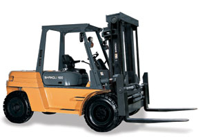 上力重工10噸柴油平衡重叉車 CPC100/CPCD100