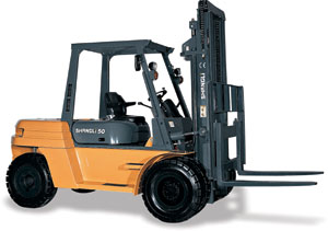 上力重工5噸柴油平衡重叉車 CPC50/CPCD50