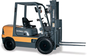 上力重工5噸柴油平衡重叉車 CPC50/CPCD50