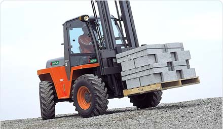 西班牙奧薩叉車(AUSA)1.5噸柴油平衡重越野叉車 C15H/C15HX4