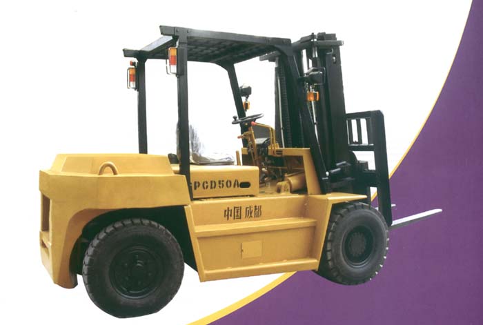 四川成叉5噸內(nèi)燃柴油平衡重叉車 CPCD50A