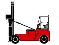 美國泰勒TECSP-155H內(nèi)燃集裝箱堆高機(jī) TECSP-155H