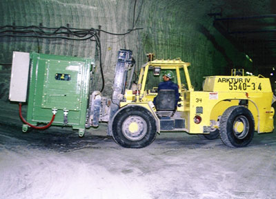 德国HFH-HERBST front forklift truck平衡重叉车