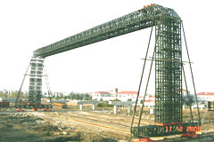 郴州大川2*80T·51m/21m貝雷組合式門式起重機(jī)