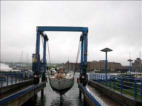 美國船用設(shè)備(MARINE)50噸自行式龍門吊 Serial: 1356-1174