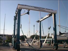 美國船用設(shè)備(MARINE)50噸自行式龍門吊 Serial: 2370-190