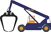 芬蘭Oy Meclift ML 3026R Variable Reach Truck伸縮臂叉車 ML 3026R