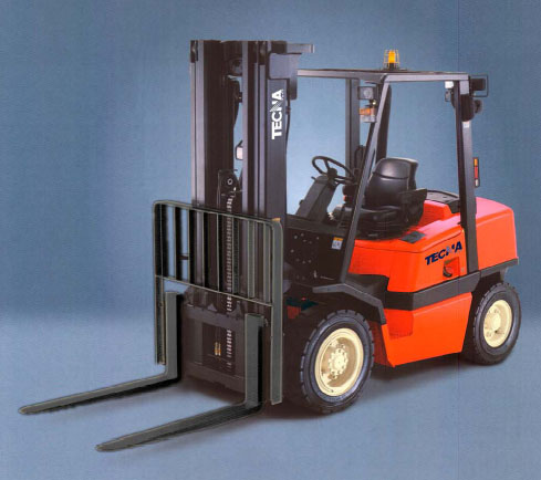 西班牙特克安(TECNA2000)5.5噸液化氣平衡重叉車 TTG55