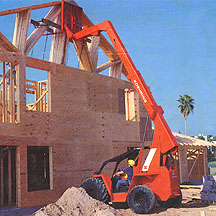 美國(guó)天叉(SKYTRAK)4,000磅伸縮臂叉車 4025