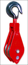 保定東方龍起:雙輪吊鉤滑車(1t-32t)