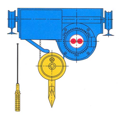 沈陽星都:雙梁低揚(yáng)程電動葫蘆
