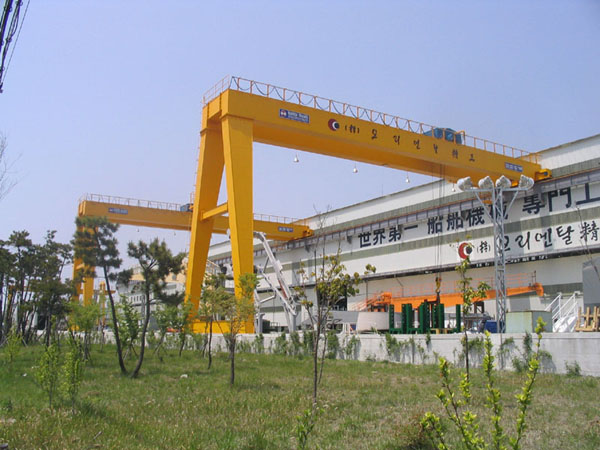 沈陽星都:半門式起重機