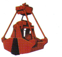 西安創(chuàng)達長撐桿四繩抓斗