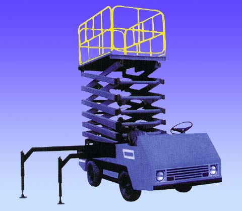 河南封丘行走式液壓升降平...