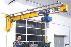 上海安博墻式旋臂起重機LWX型