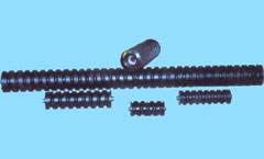 安徽巢湖市寶豐鋼制橡膠螺旋托輥