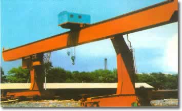 東莞市增強(qiáng)L型吊鉤門式起重機(jī)