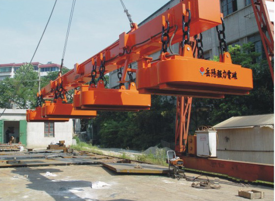 岳陽(yáng)強(qiáng)力強(qiáng)透磁能力鋼坯圓鋼起吊用MW12系列