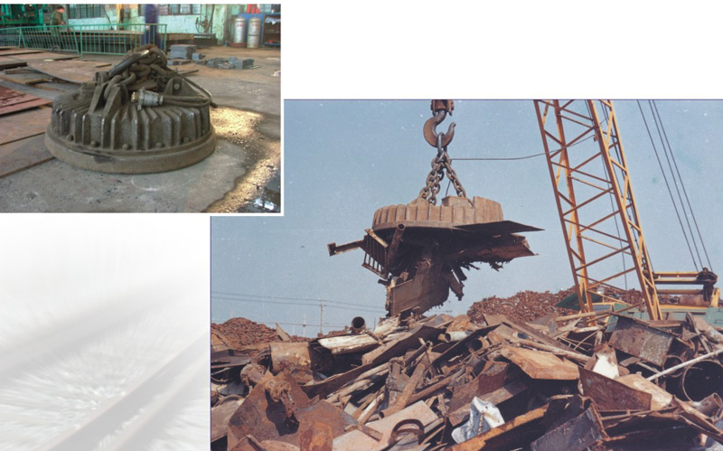 岳陽強力圓形起重電磁鐵MW1系列