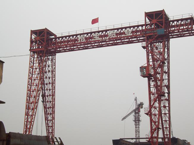 新鄉(xiāng)市中原ME50+50-10t-29m門式起重機