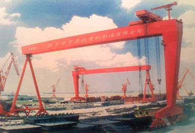 新鄉(xiāng)市中原MEC2X150+100t-40m門式起重機