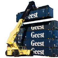 上海海斯特內(nèi)燃集裝箱正面吊