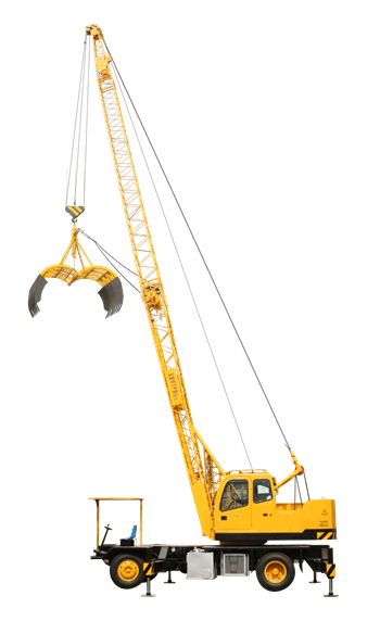 江蘇八達重工：雙動力輪胎式液壓抓斗起重機 QLYS12HZ型