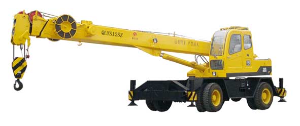 江蘇八達(dá)重工：QLYS12SZ“雙動(dòng)力”液壓輪胎式伸縮臂抓斗起重機(jī) QLYS12SZ
