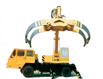 江蘇八達(dá)重工：SDQY15DZ“雙動(dòng)力”液壓伸縮臂抓斗起重機(jī) SDQY15DZ