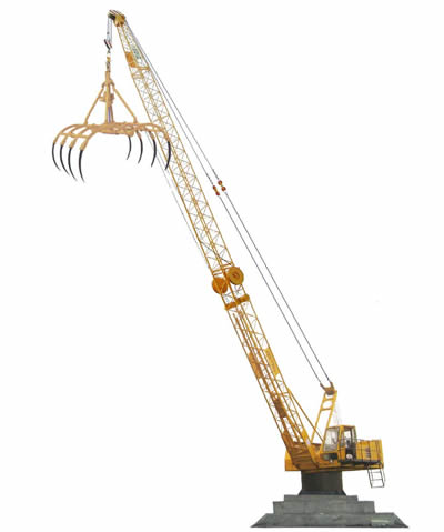 江蘇八達(dá)重工：QLYD12HZ-G桁架臂電動液壓固定式起重機 QLYD12HZ-G