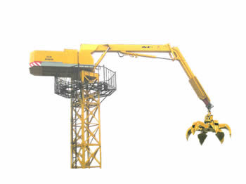 江蘇八達重工：QLYD10DZ-G折疊臂電動液壓固定式起重機 QLYD10DZ-G