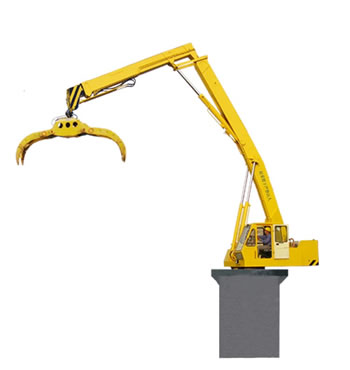 江蘇八達重工：QLYD12DZ-G折疊臂電動液壓固定式起重機 QLYD12DZ-G