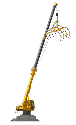 江蘇八達重工：QLYD12SZ-G伸縮臂電動液壓固定式起重機 QLYD12SZ-G