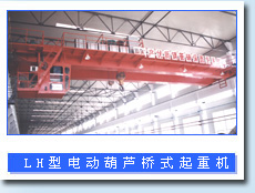 晉昌起重:LH型電動(dòng)葫蘆雙梁起重機(jī) LH型