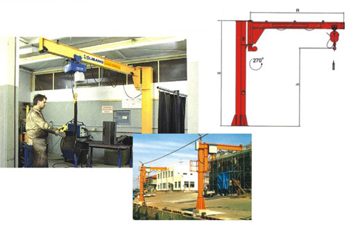江陰奇力:BZ□-Z2型系列定柱式旋臂吊 BZ□-Z2型