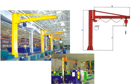 江陰奇力:BZ□-X2型系列定柱式旋臂吊 BZ□-X2型