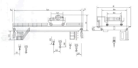 南海高達(dá):QD型電動雙梁橋式起重機(jī) QD型
