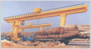 佛山冠輝:L型單主梁吊鉤門式起重機 L型