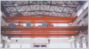 佛山冠輝: QE5+5QE10+10雙小車吊鉤橋式起重機