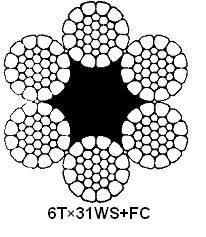 貴州巨龍:面接觸鋼絲繩 6T×31WS