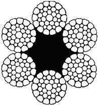 貴州巨龍:面接觸鋼絲繩 6T×36WS