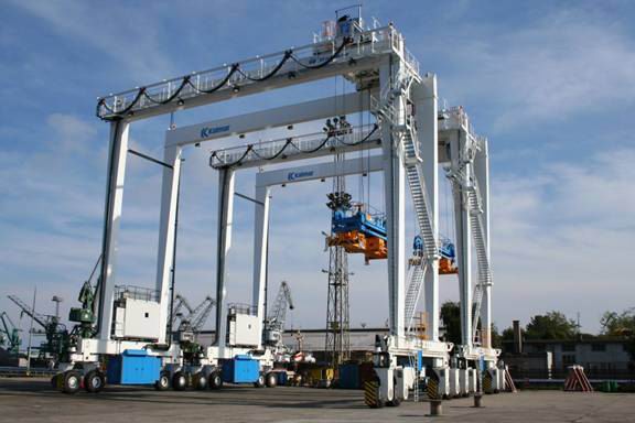 卡爾瑪輪胎式集裝箱龍門起重機 Kalmar E-one RTG
