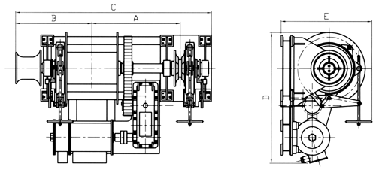 廣州邦海:電動(dòng)錨絞車