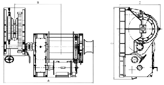 廣州邦海:電動(dòng)錨絞車