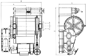 廣州邦海:電動(dòng)多用途絞車