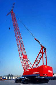 撫挖:QUY80A液壓履帶式起重機