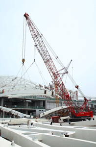 撫挖:QUY100A液壓履帶式起重機